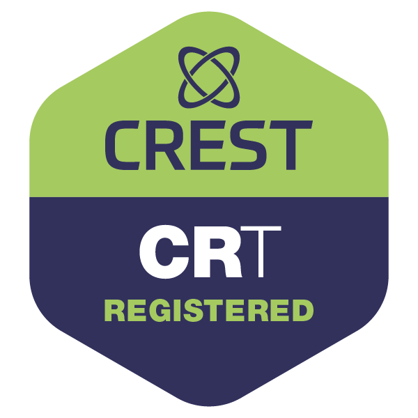 CREST Registered Tester certification badge